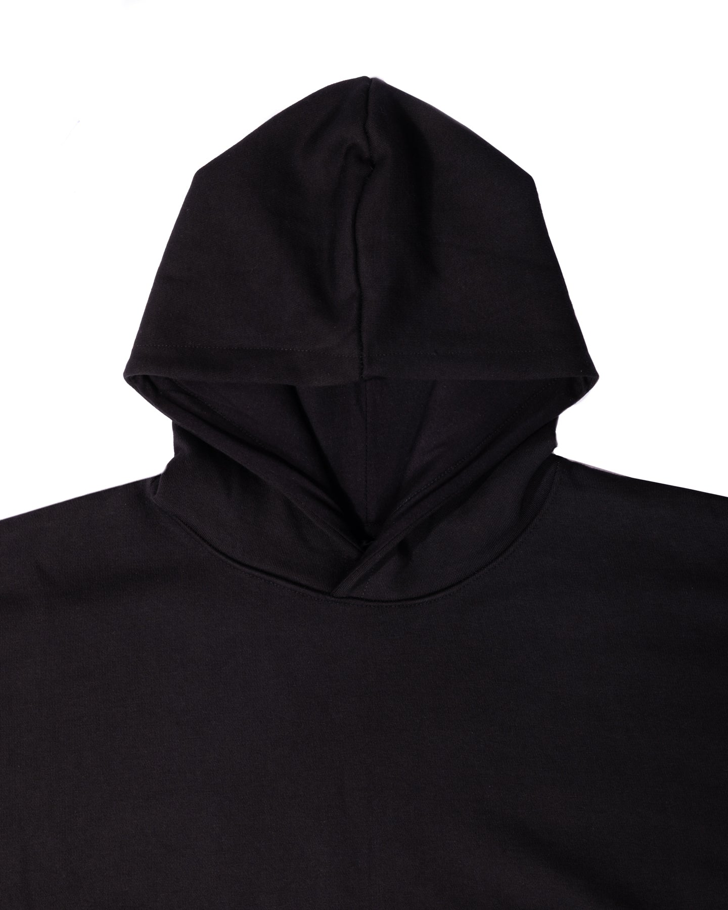 Black Crop Hoodie