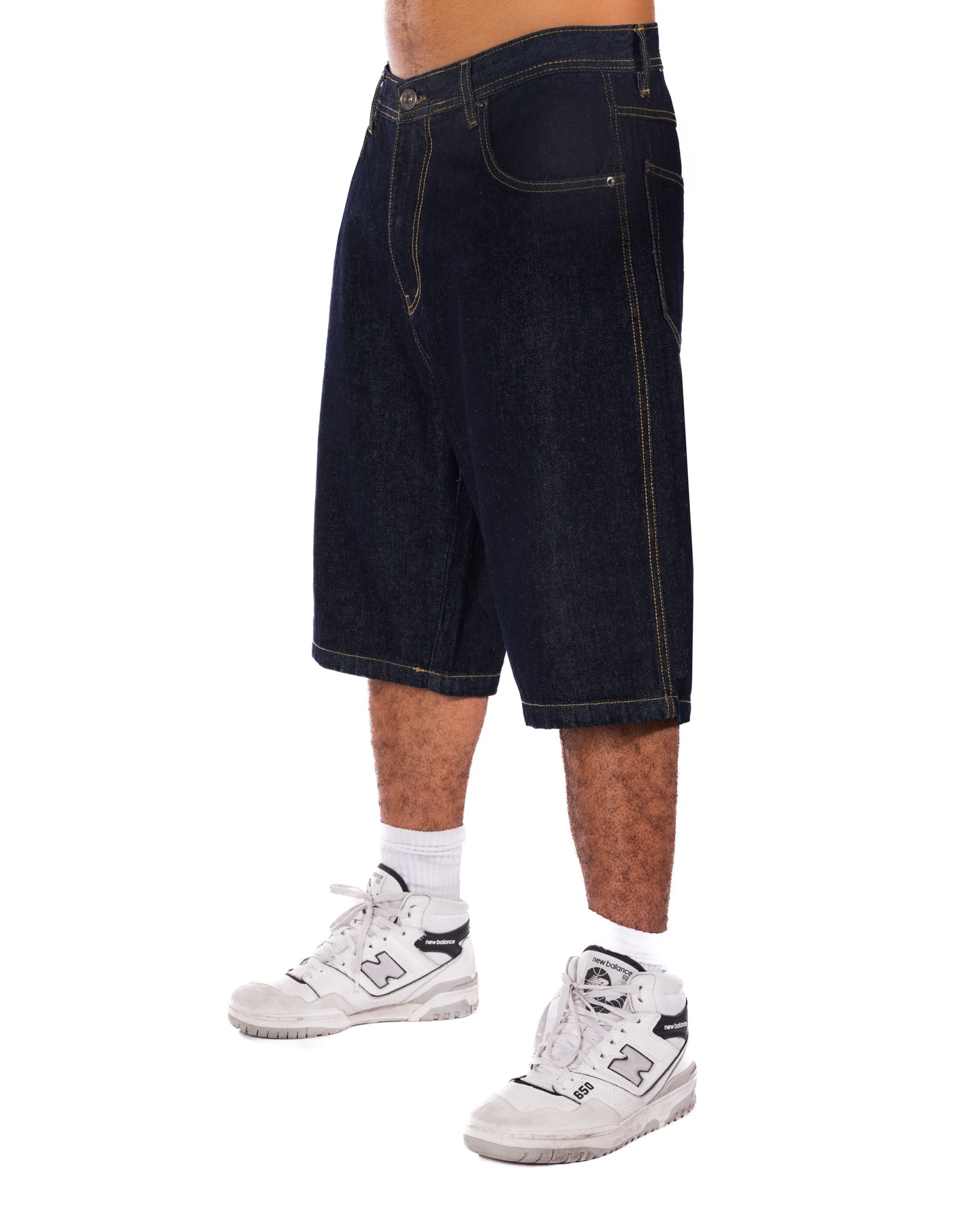 Raw Denim Loose Jorts