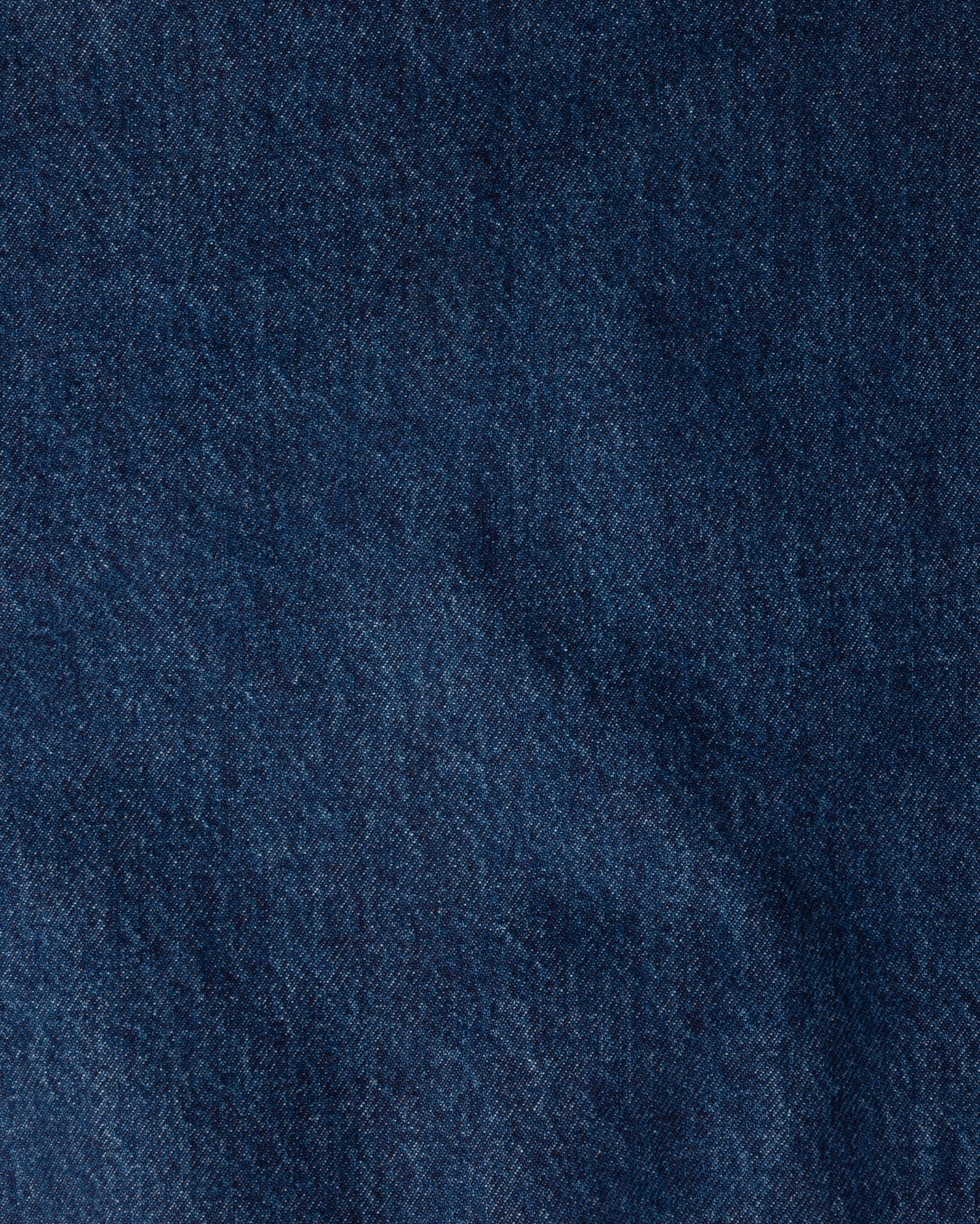 Stone Washed Blue Loose Jeans