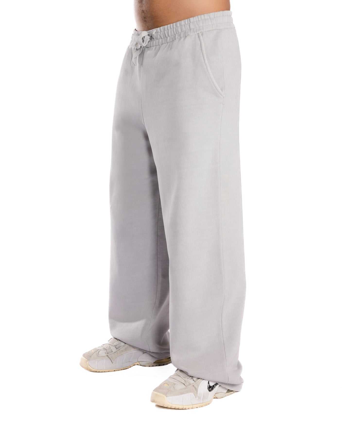 Silver Frost Baggy Sweatpants
