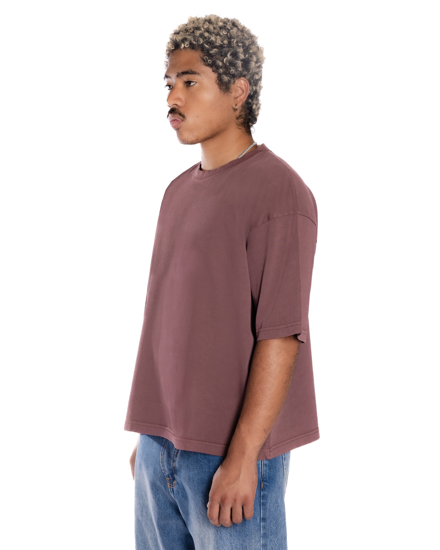 Mocha Mist Crop Boxy T-shirts