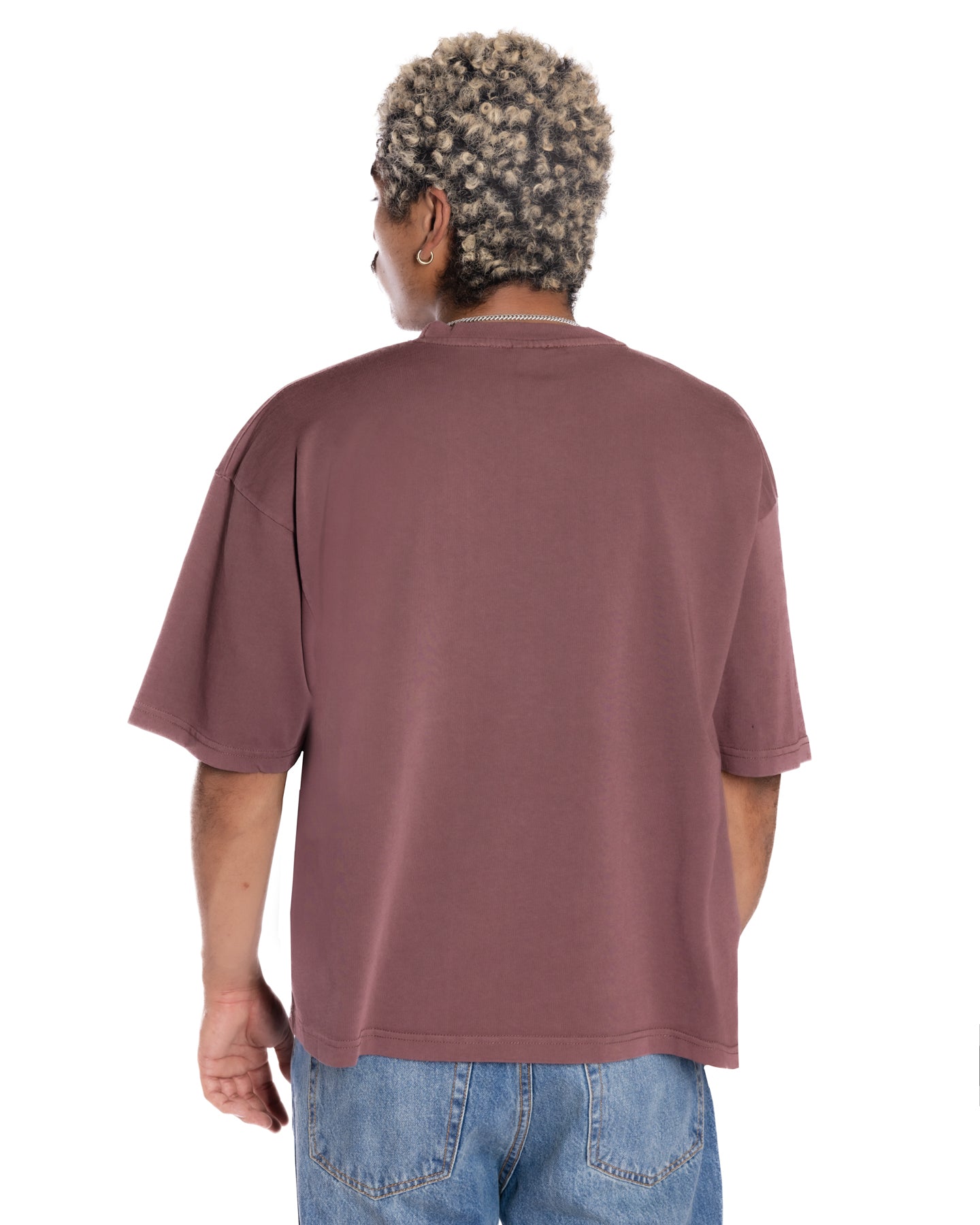 Mocha Mist Crop Boxy T-shirts