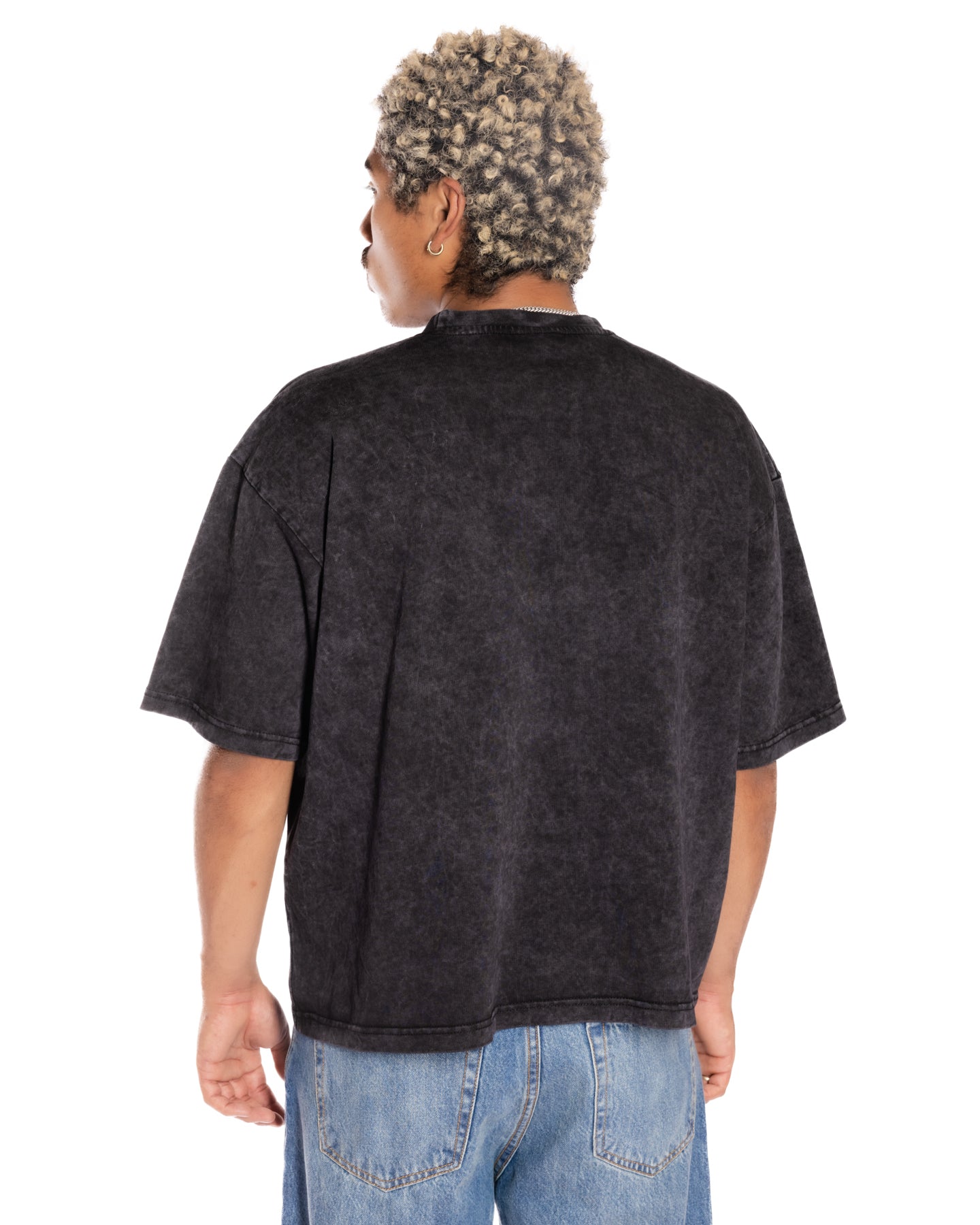 Obsidian Dust Crop Boxy T-shirts