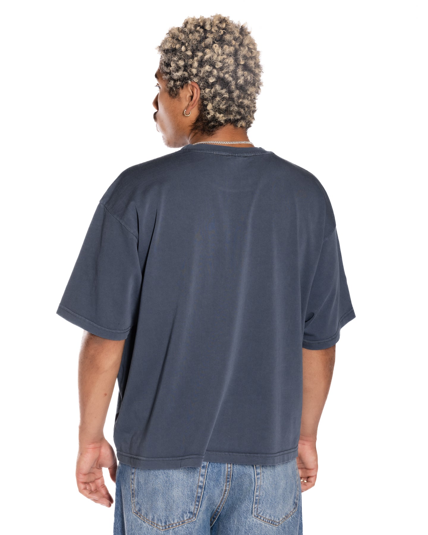 Cobalt Crop Boxy T-shirts
