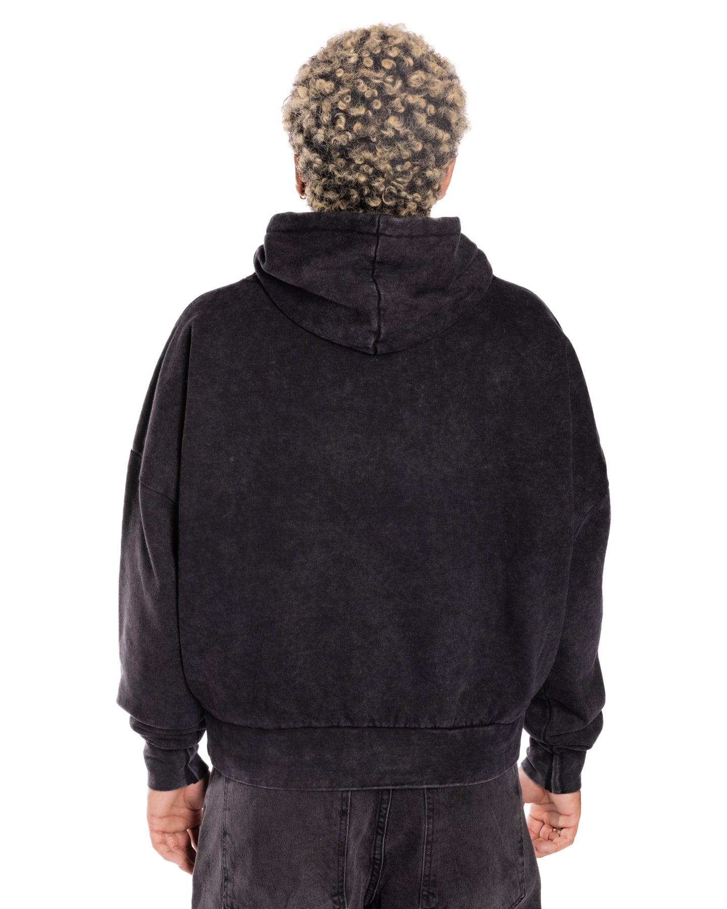 Obsidian Dust Crop Hoodie