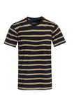 Men's Crew Neck Short Sleeves striped T-shirts (HF-1503)