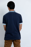 Solid Pique Polo With Tipping Collars HF-1803