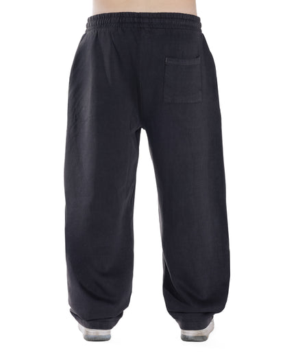 Midnight Cobalt Baggy Sweatpants - back