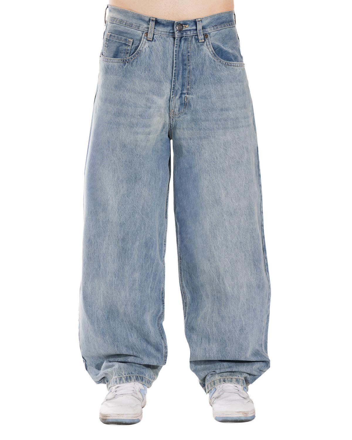 Dirt Washed Baggy Jeans