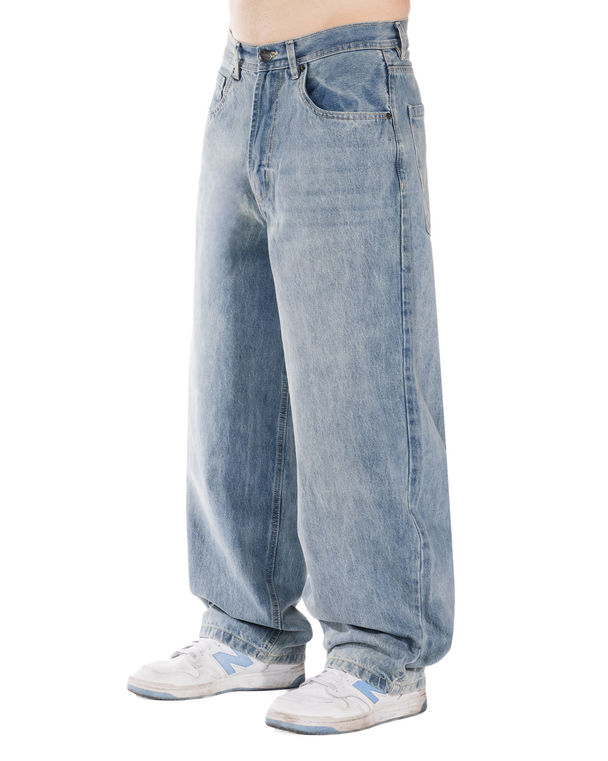 Dirt Washed Baggy Jeans