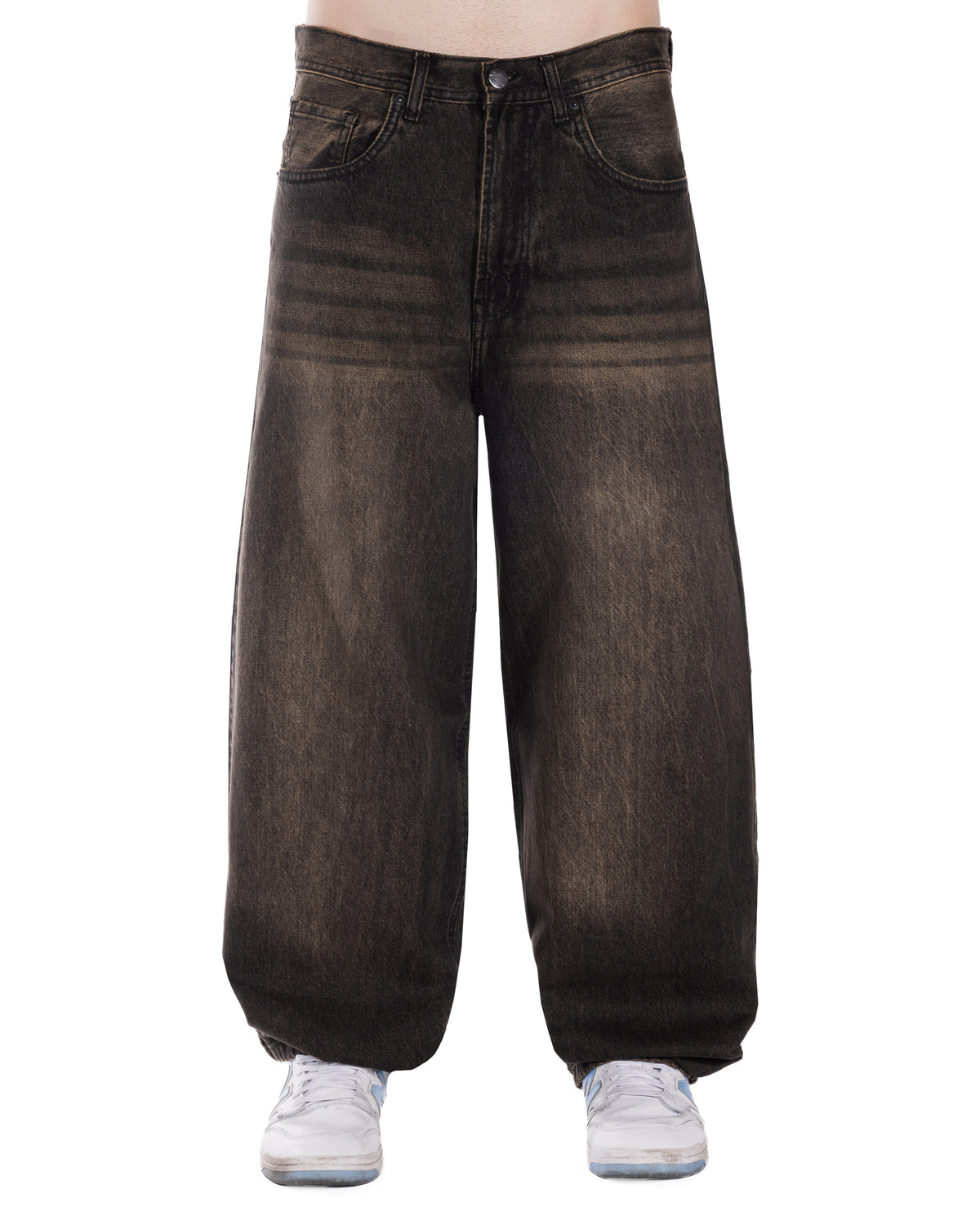 Mud Black Baggy Jeans