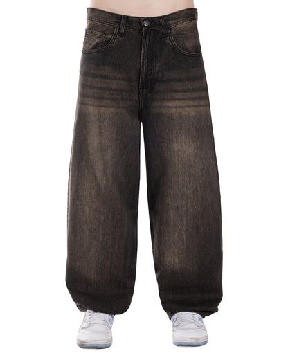 Mud Black Baggy Jeans