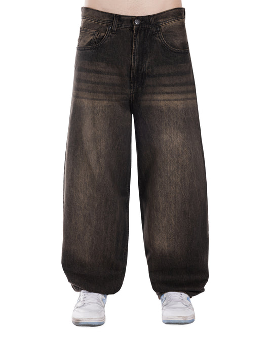 Mud Black Baggy Jeans