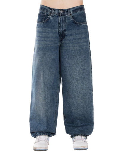 Medium Washed Baggy Jeans