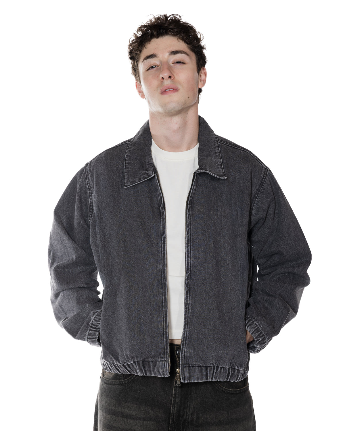 Drifter Jacket Black - lifestyle