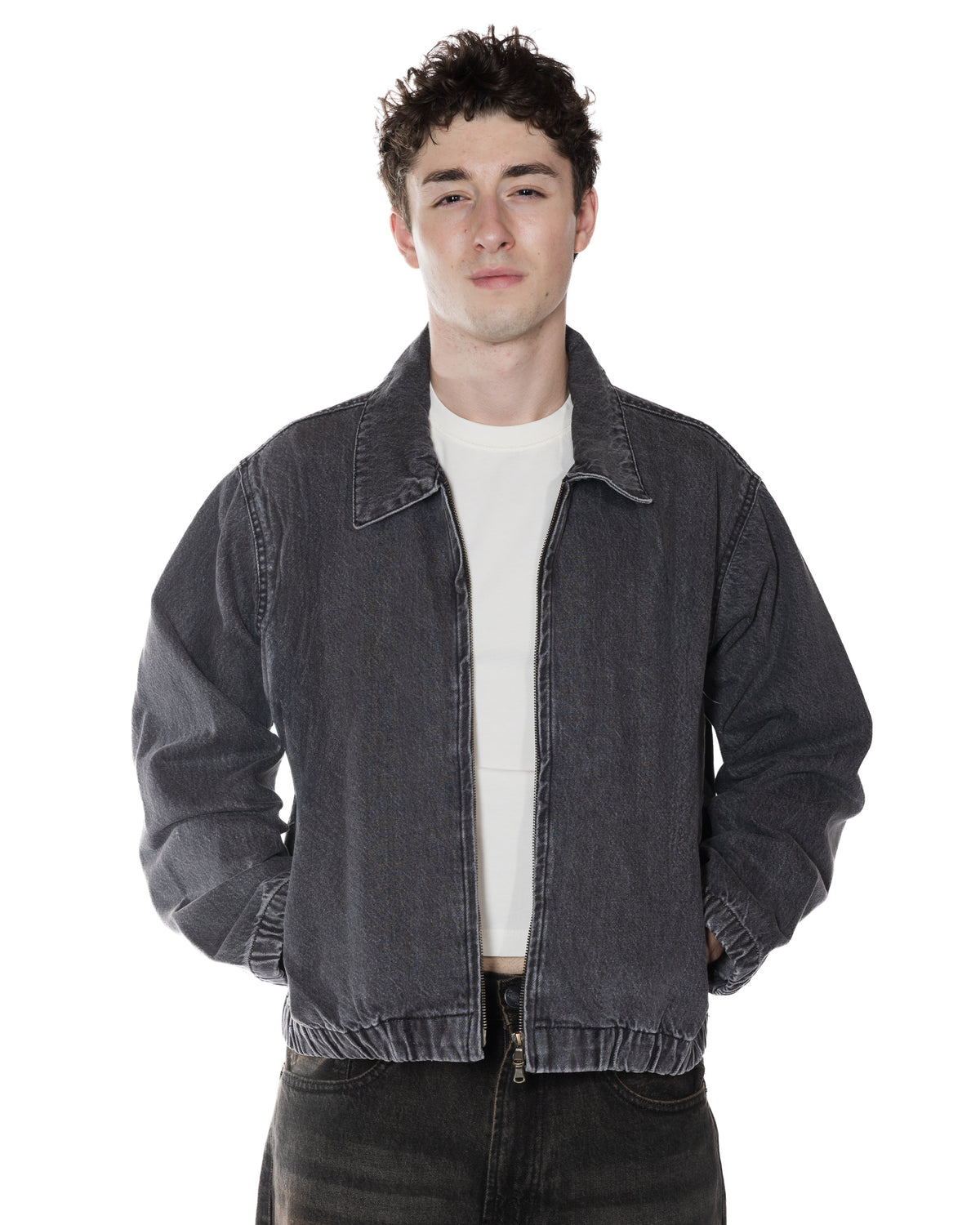 Drifter Jacket Black - front