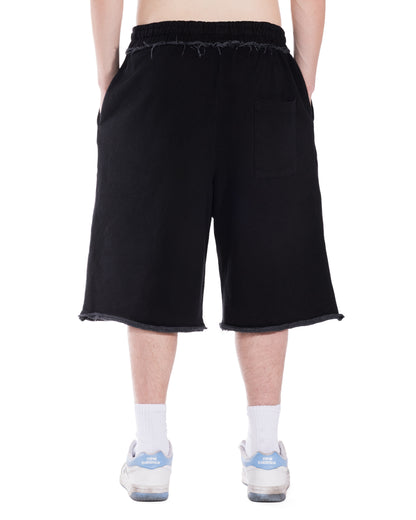 Black Bison Shorts - back