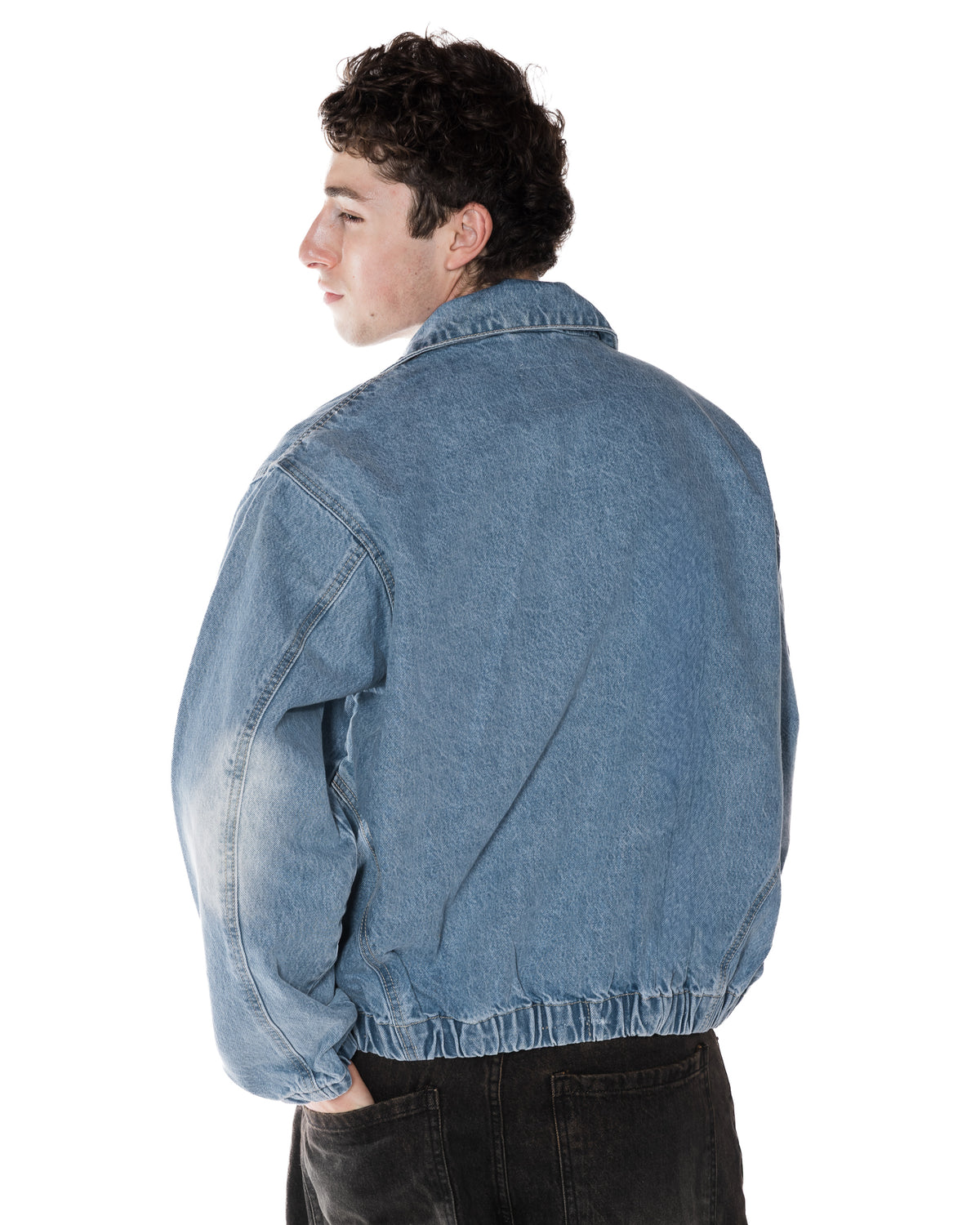 Drifter Jacket Blue - back