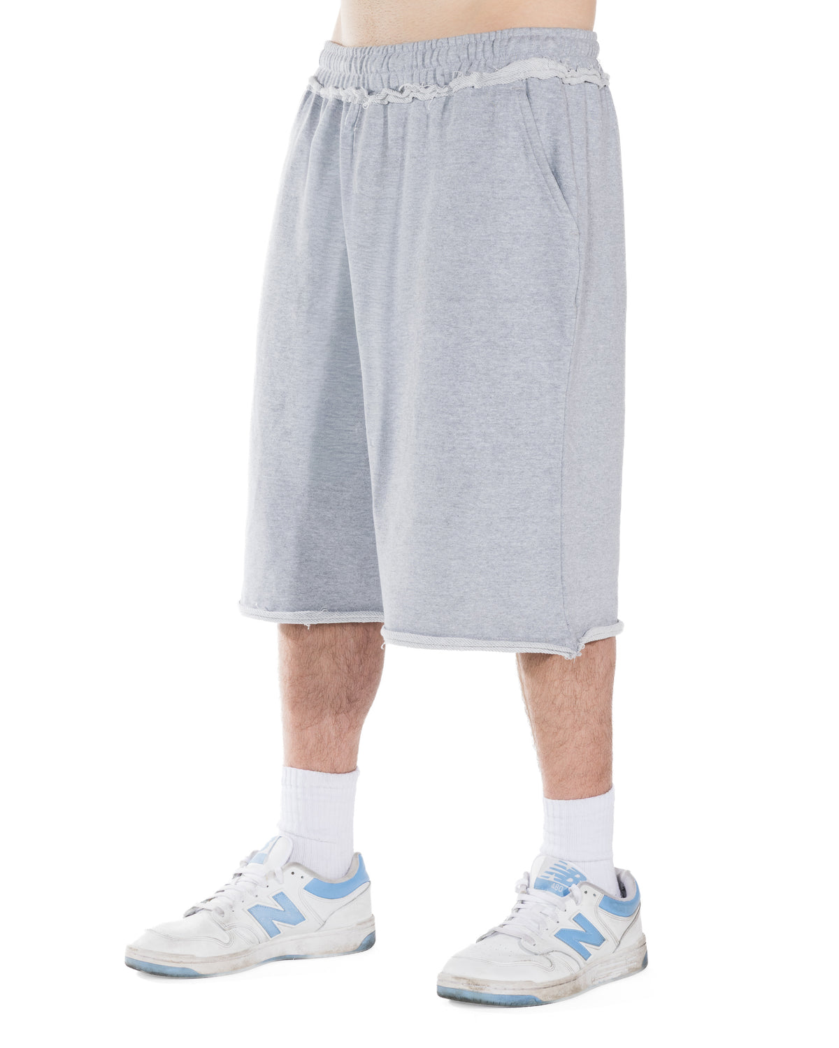 Grey Bison Shorts - side