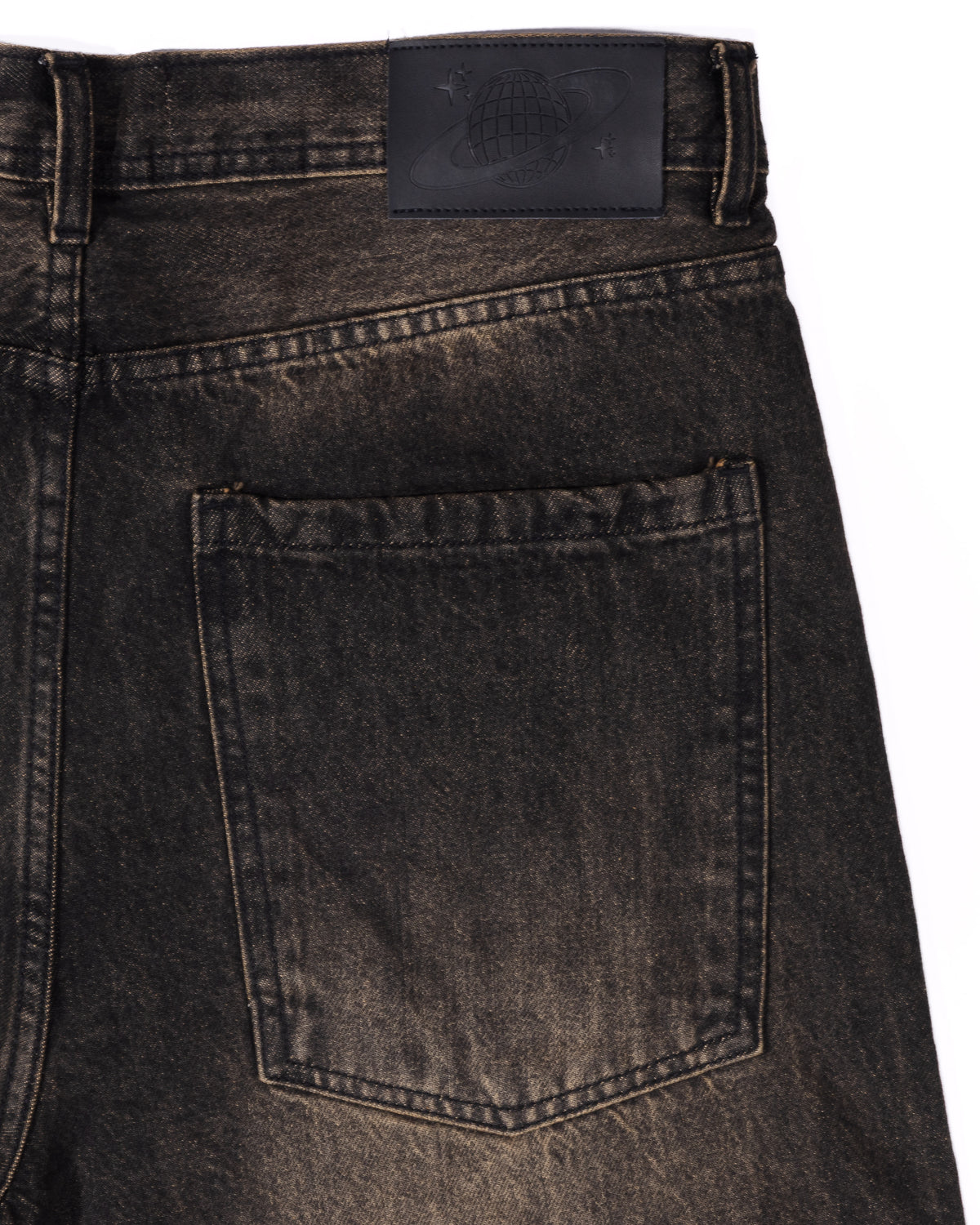 Mud Black Baggy Jeans