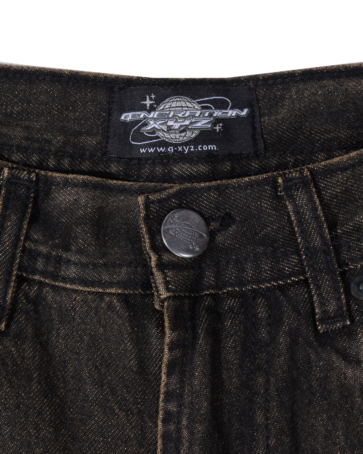 Mud Black Baggy Jeans