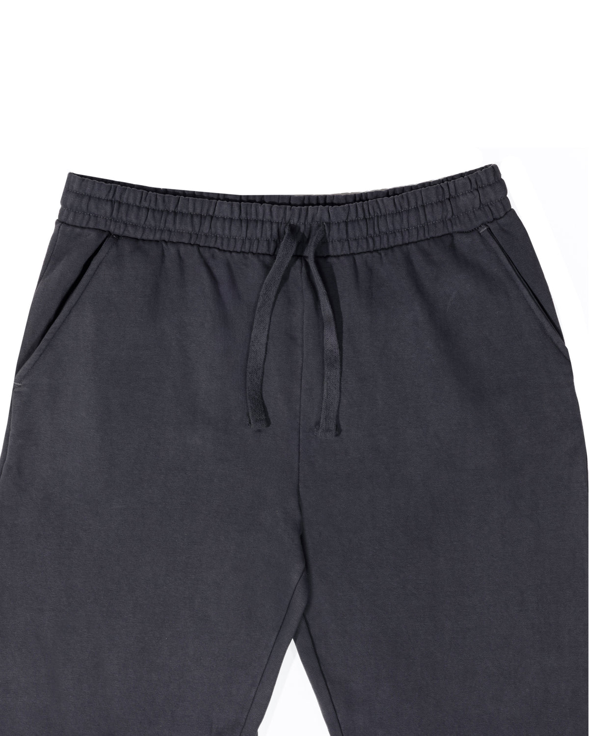 Midnight Cobalt Baggy Sweatpants - waistband detail
