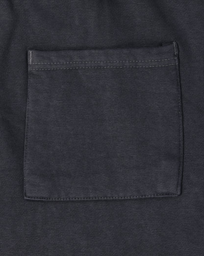 Midnight Cobalt Baggy Sweatpants - back pocket detail