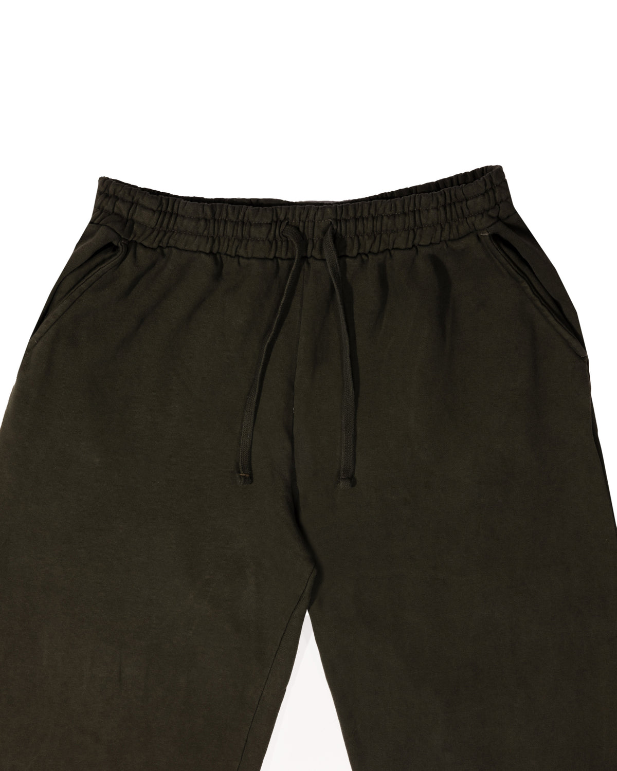 Diesei Green Baggy Sweatpants - waistband detail