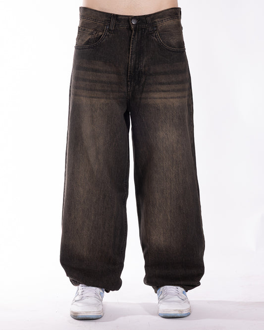 Medium Washed Baggy Jeans