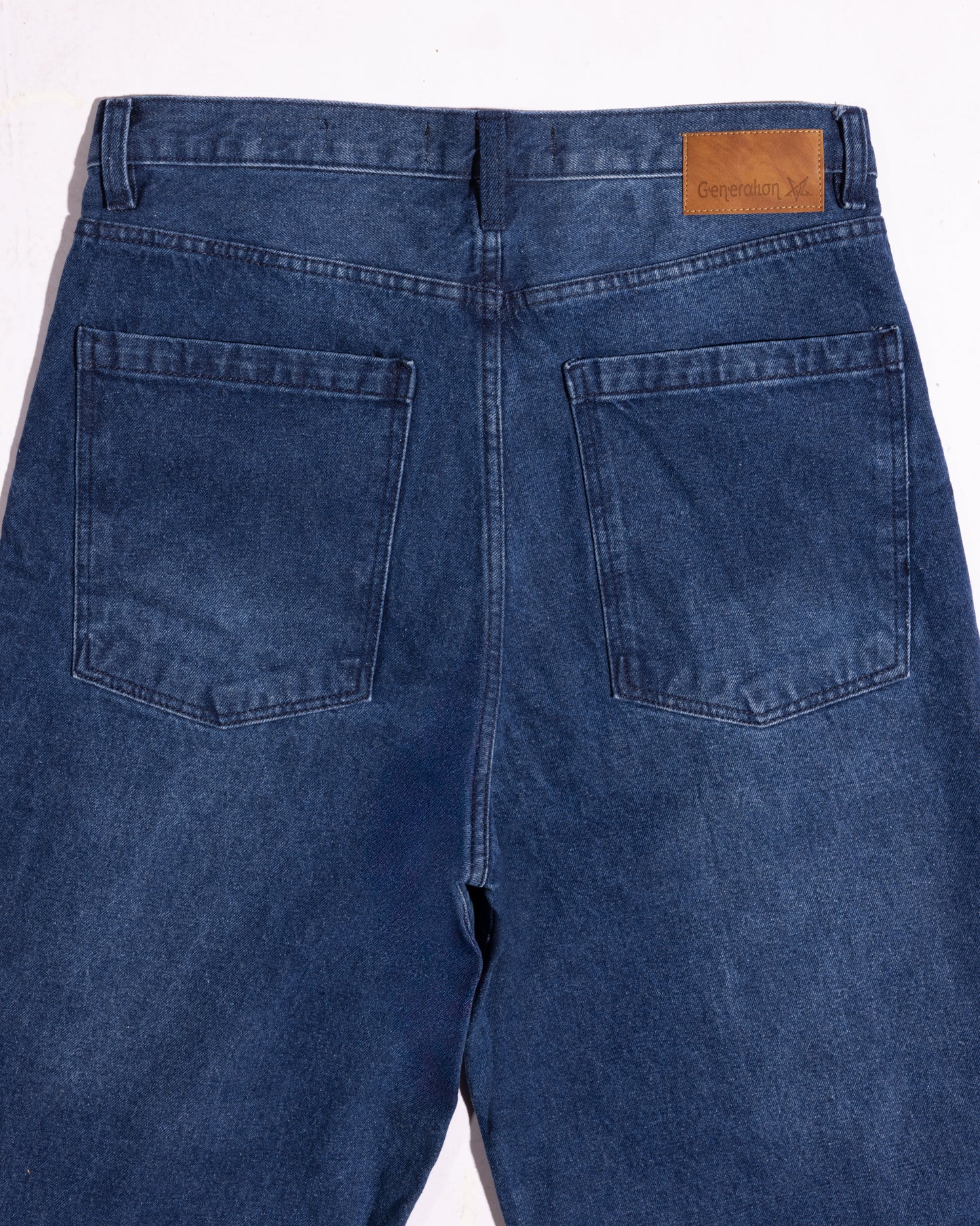 Medium Blue Baggy Jeans