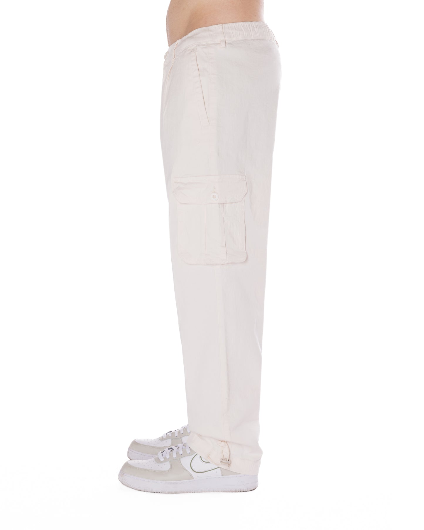Stone Relaxed Cargo Pants