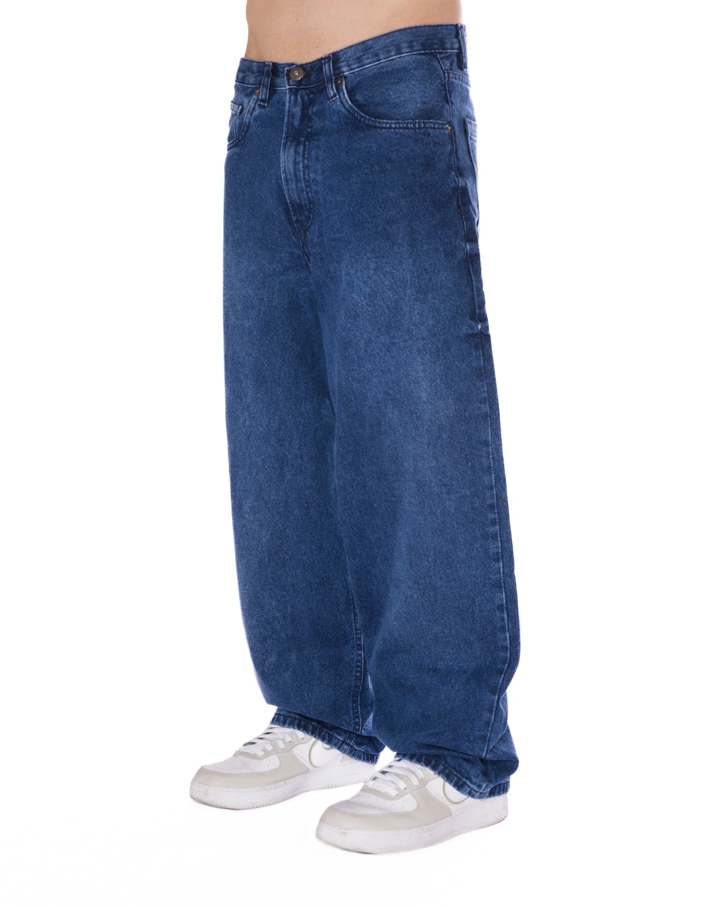 Medium Blue Baggy Jeans