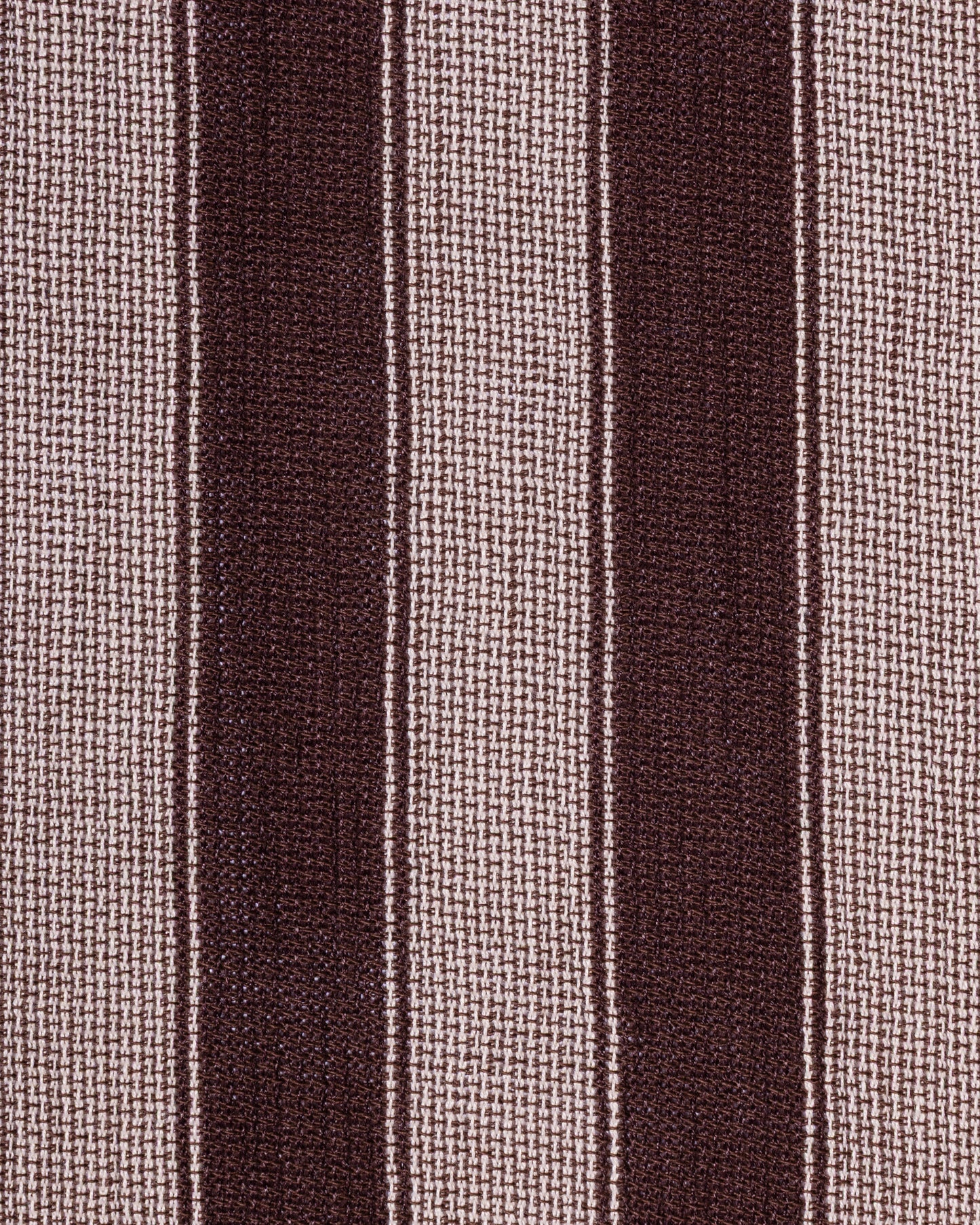 Textured Striped Shirt Brown