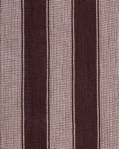 Textured Striped Shirt Brown