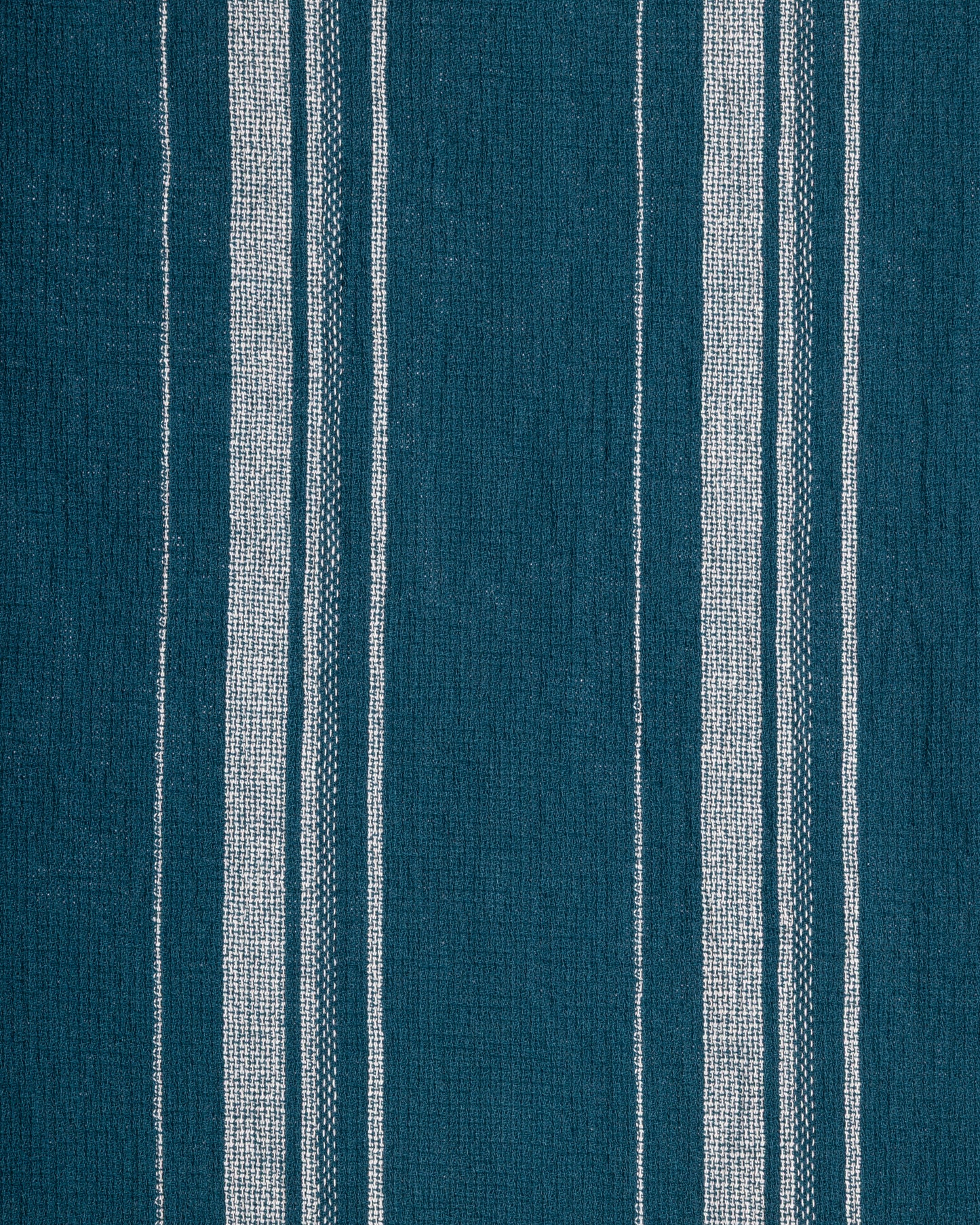 Textured Striped Shirt Teal
