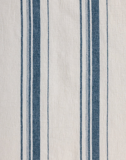Textured Striped Shirt Off White