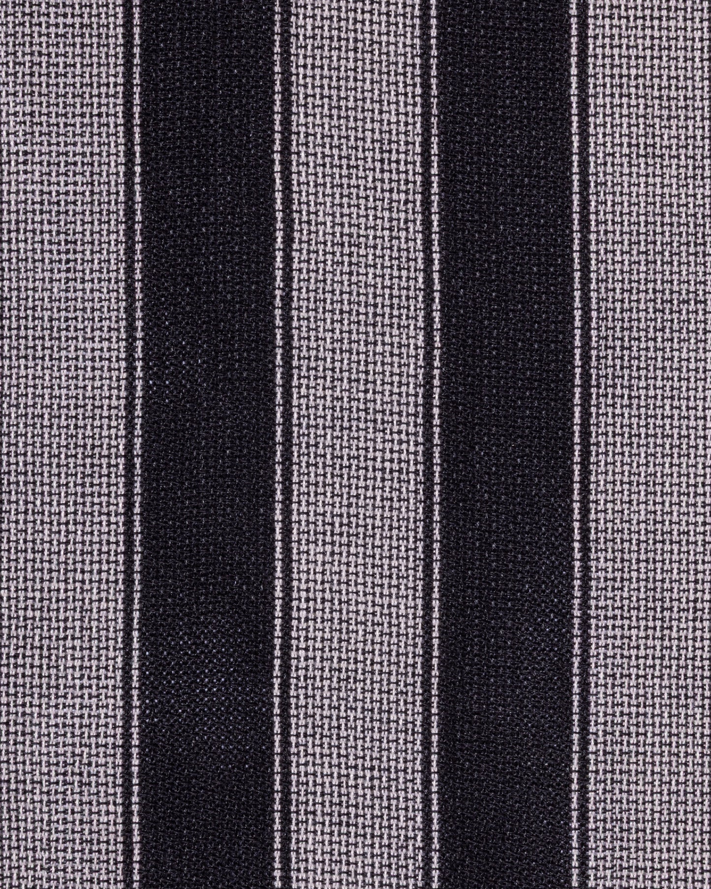 Textured Striped Shirt Black/Silver