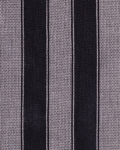 Textured Striped Shirt Black/Silver