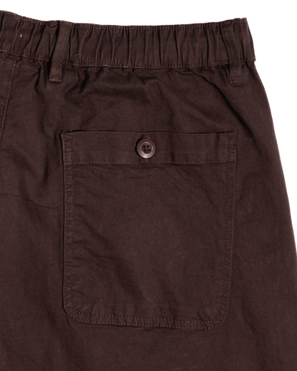 Brown Relaxed Fit Pants