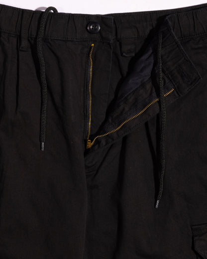 Black Relaxed Cargo Pants