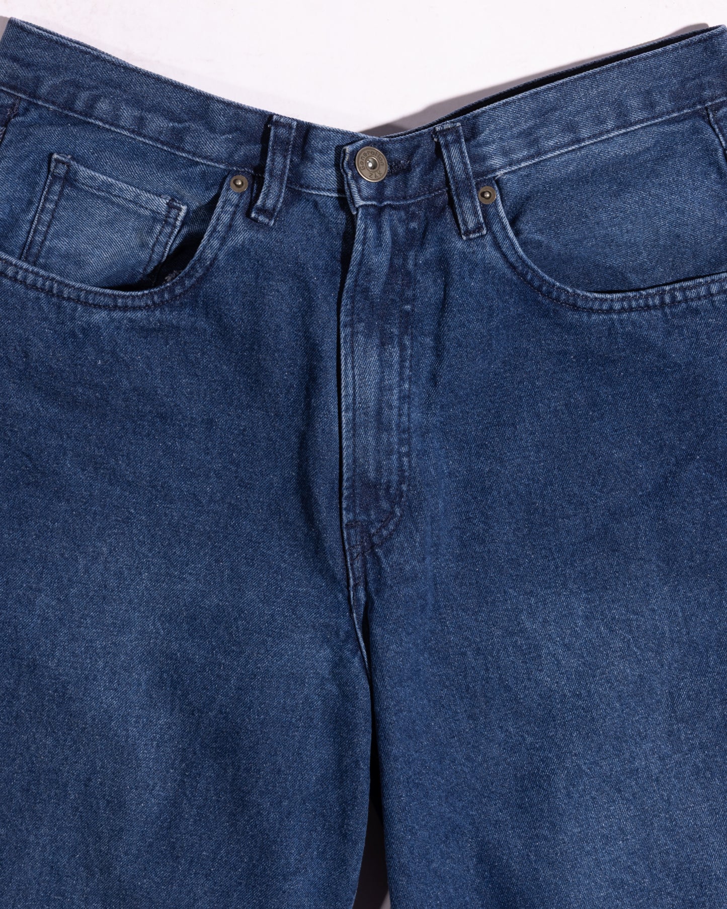 Medium Blue Baggy Jeans
