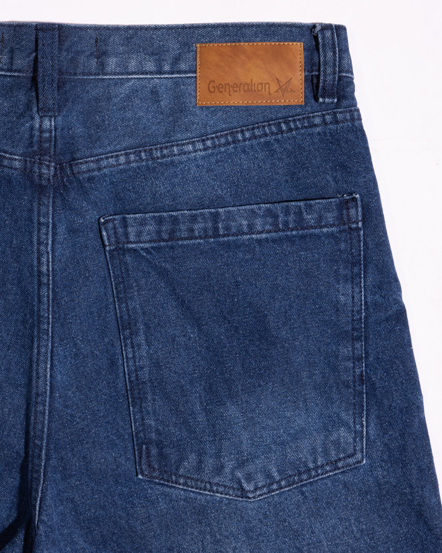 Medium Blue Baggy Jeans