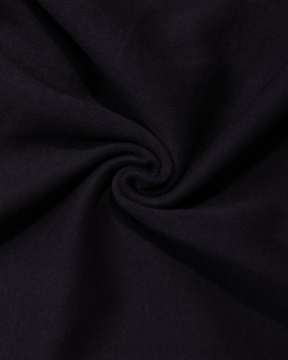 Black Crop Hoodie