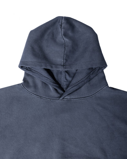 Cobalt Crop Hoodie