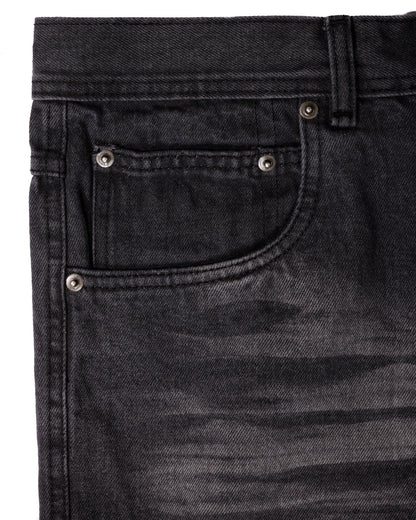 Washed Black Loose Jorts