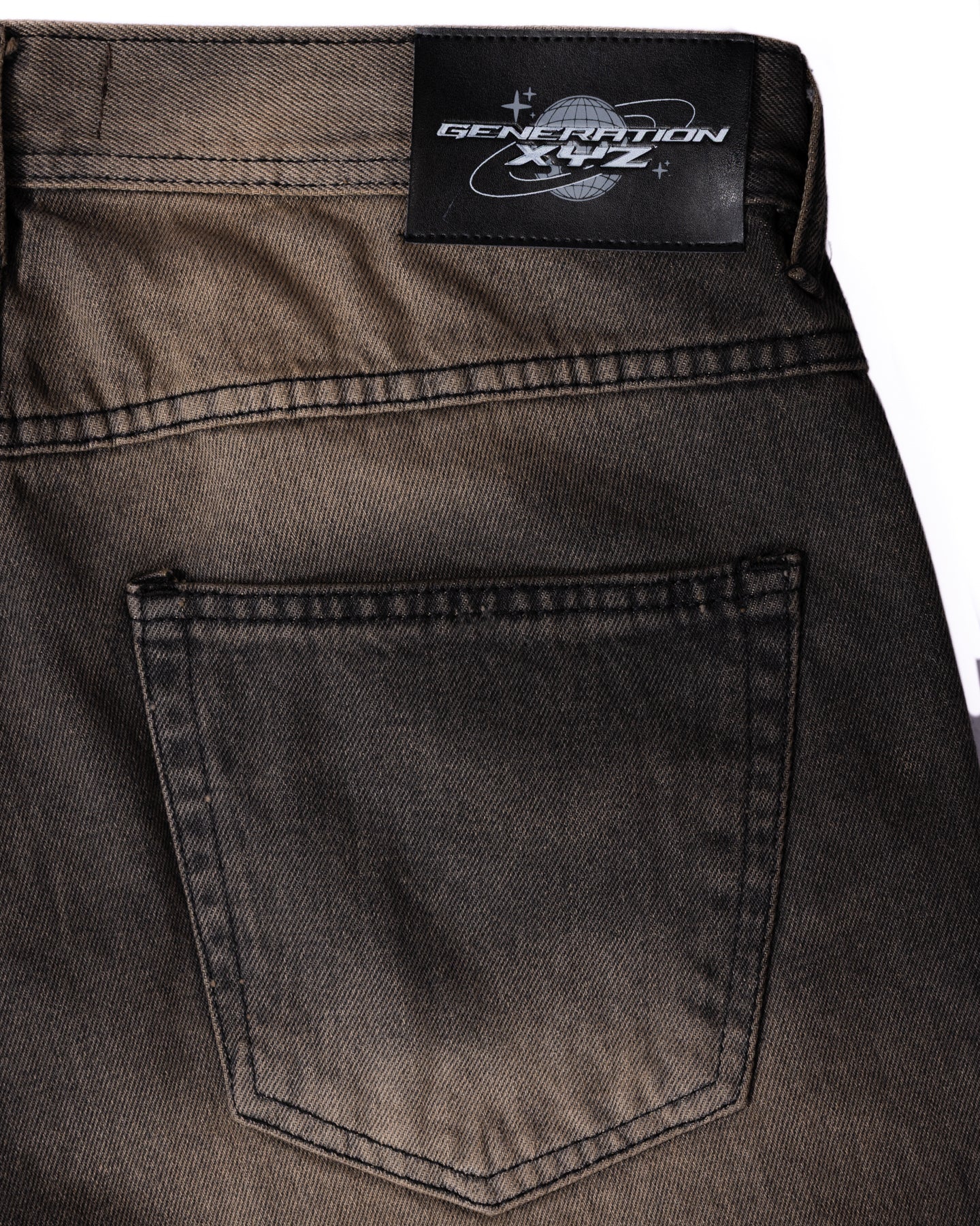Mud Washed Black Loose Jorts