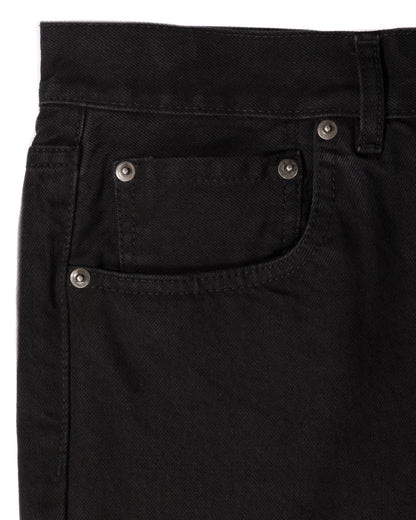 Midnight Black Loose Jeans