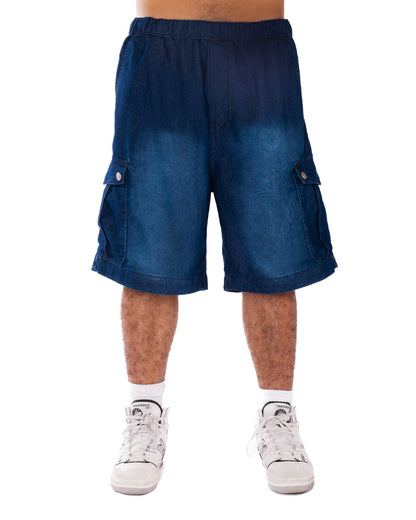 Loose Drawstring Jorts