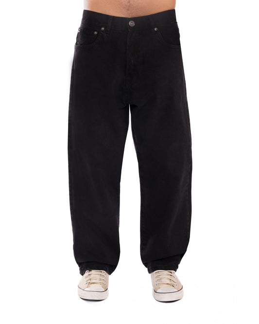 Midnight Black Loose Jeans