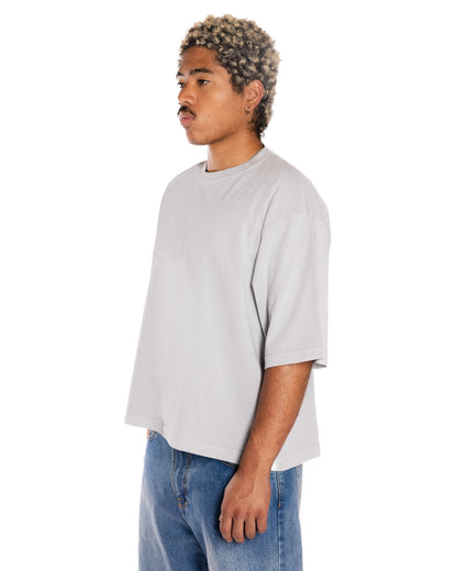 Silver Frost Crop Boxy T-shirts